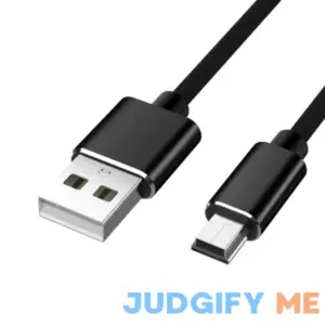 GMBYLBY USB Cable A-Male to Mini-B Cord USB 2.0 Charger Cable for Digital Camera MP3 Player Receiver USB to USB Cable Cell Phone Accessories