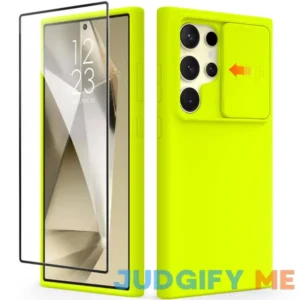 GVIEWIN for Samsung Galaxy S24 Ultra Case Soft Silicone Slim Shockproof Full Body Protective Microfiber