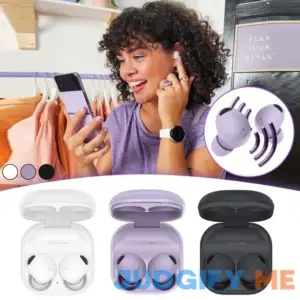 Galaxy 2 Pro Earphone Bluetooth Active Noise Cancelling Wireless Headphone HiFi Sound for Galaxy S22 Ultra Light