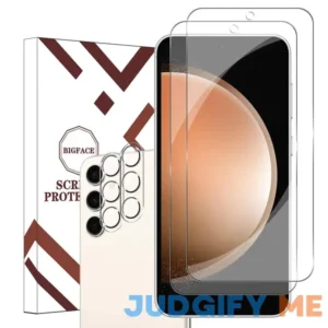 Galaxy S23 FE Tempered Glass Screen Protector + Camera Lens Protector