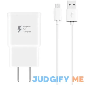 Galaxy S7 Smartphone Adaptive Fast Charging Wall Charger Kit Set with Micro 2.0 USB Cable