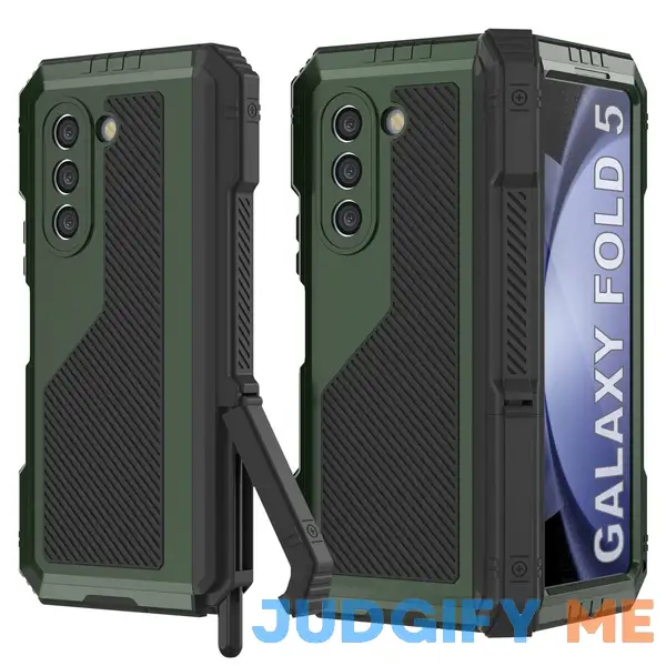 Galaxy Z Fold5 Metal Case Heavy Duty Military Grade Armor Cover Full Body Hard Galaxy Z Fold5 Metal Case Heavy Duty Military Grade Armor Cover Full Body Hard