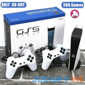 Game Station 5 Video Game Console With 200 Classic Game 8 Bit TV Consola Retro Handheld Kids USB Wired Gaming Player AV Output