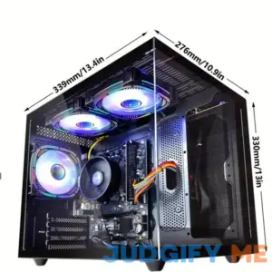 Gaming Desktop Computer 5 5600G 6 Core 3.9GHz- 16GB DDR4 RAM- 512G SSD M.2 NVMe Gaming