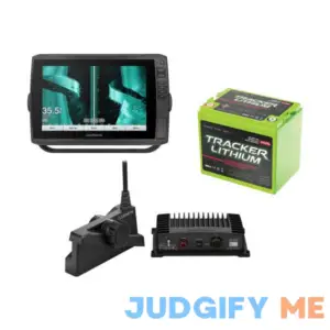 Garmin ECHOMAP Ultra 126sv Fish Finder with LVS34 LiveScope Plus and GT54