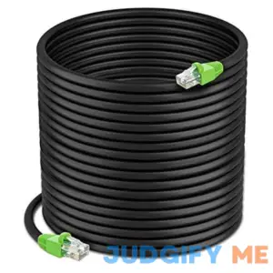 GearIT Cat6 Outdoor Ethernet Cable CCA Copper Clad Waterproof Direct Burial