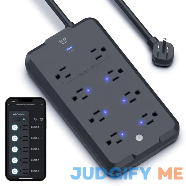 Geeni Surge Ultra Smart Surge Protector 8 Outlets Remote Control Geeni Surge Ultra Smart Surge Protector 8 Outlets Remote Control