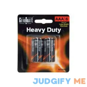 Generate Aaa Heavy Duty Battery 6 Ct