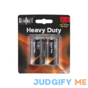 Generate C Heavy Duty Battery 2 Ct