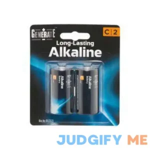 Generate C Long-Lasting Alkaline Battery 2 Ct