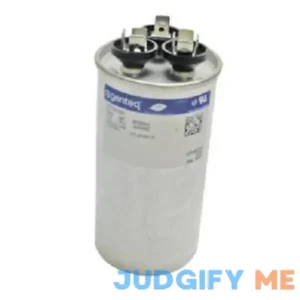 Genteq C3355r Capacitor Dual Run Round 35/5 Uf Mfd 370v Vac 97f9834
