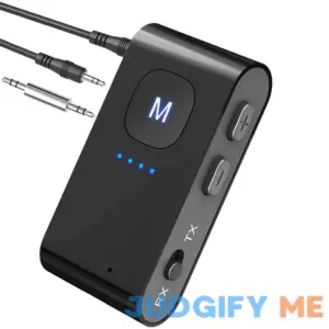 Gmcell Bluetooth Transmitter Receiver Wireless Adapter 3.5mm Aux Jack Stereo Audio