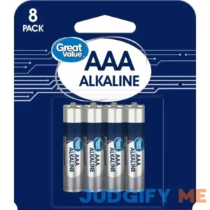 Great Value AAA Alkaline Batteries