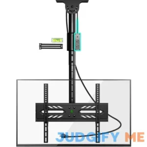 Greenstell Ceiling TV Mount with Power Outlet