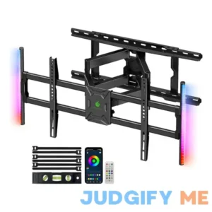 Greenstell TV Mount with LED Lights TV Wall Mount for 47-84 Inch TVs