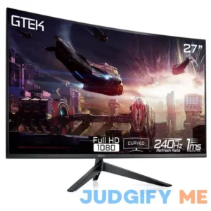 Gtek 240Hz Gaming Monitor 27 Inch Frameless Display Full HD 1920 x 1080p