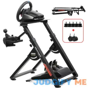Gtplayer Sim Racing Wheel Stand Simulator Cockpit Wheel Stand Racing Steering Shifter Mount Fit for Logitech G25 G27 G29 G920 G923 Thrustmaster T330ts