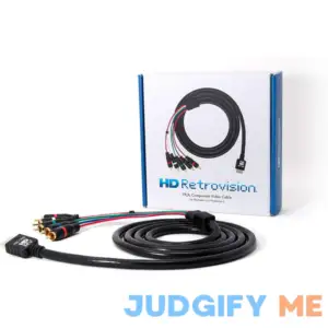 HD Retrovision PlayStation 2/3 Premium YPbPr Component Video Cable