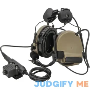 HEARFALCOM Comta III Tactical Headset Helmet ARC Rail Adapter Bracket Version Noise Cancelling Pickup Shooting Headset