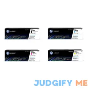 HP 206A 4-Color Black/Cyan/Magenta/Yellow Toner Cartridges HP206ASET-OD