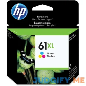 HP 61XL High Yield Tri Color Ink Cartridge