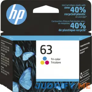 HP 63 Ink Cartridge Tri-Color F6U61AN