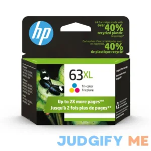 HP 63XL High Yield Tri-Color Ink Cartridge F6U63AN
