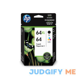 HP 64XL Black/64 Tri-Color High-Yield Ink Cartridges