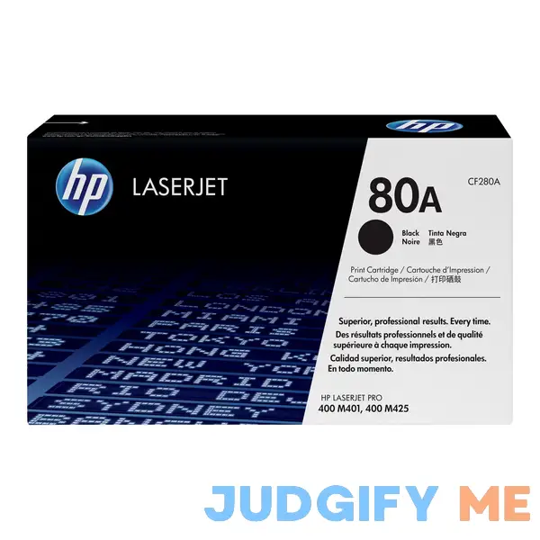 HP 80A Black Toner Cartridge CF280A HP 80A Black Toner Cartridge CF280A