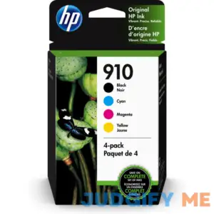 HP 910 4-pack Black/Cyan/Magenta/Yellow Original Ink Cartridges