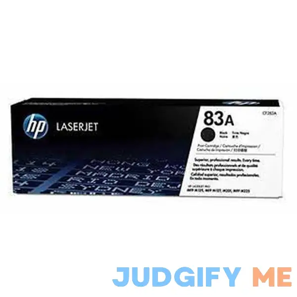 HP CF283AD 83A Toner Cartridge Black HP CF283AD 83A Toner Cartridge Black