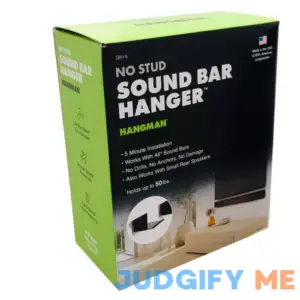Hangman SBH-6 No-Stud Soundbar Hanger