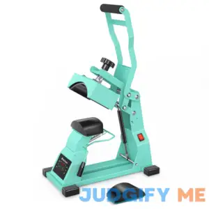 Hat Heat Press Machine for Caps with 2pcs Interchangeable Platens(6.7"x3.8"