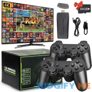 Hdmi 4K Retro Game Console Plug and Play Built-In 20000+ Retro Gaming
