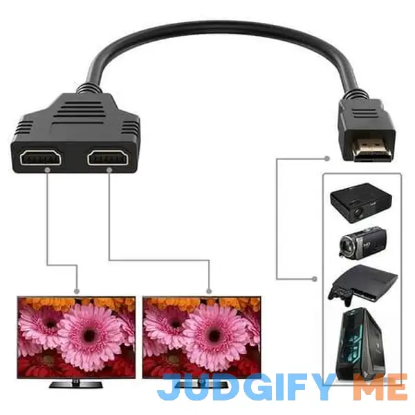 Hdmi Splitter Adapter Cable Hdmi Splitter Adapter Cable