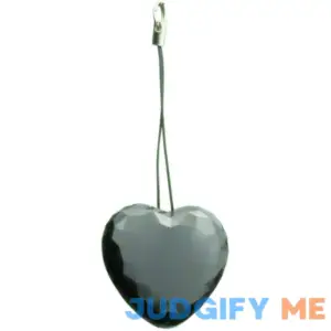 Heart Shaped Hands Free Voice Activated Necklace Recorder
