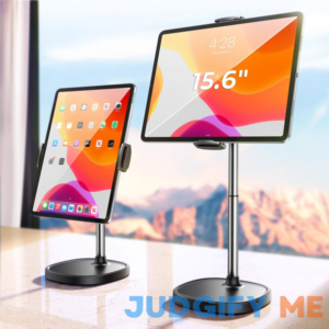 Height Adjustable Tablet Stand for Desk