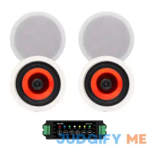 Herdio 6.5" Bluetooth Ceiling Speakers 600 Watts HCS4-628BT