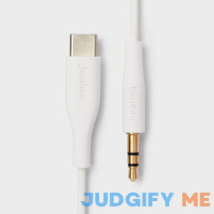 Heyday 3' USB-C to Aux Cable