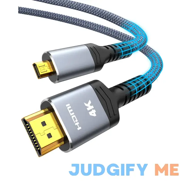Highwings 4K Micro HDMI to HDMI Cable 10 FT Highwings 4K Micro HDMI to HDMI Cable 10 FT