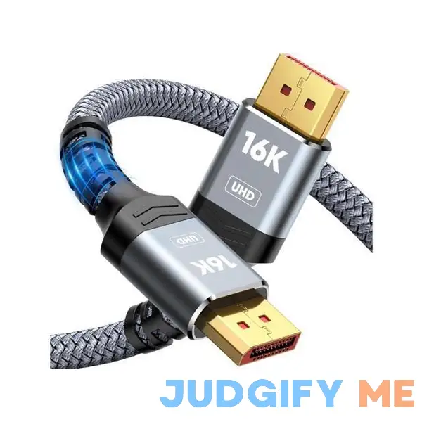 Highwings Displayport Cable 2.1 16K DP 2.0 Cable 6FT Support 80Gbps Highwings Displayport Cable 2.1 16K DP 2.0 Cable 6FT Support 80Gbps