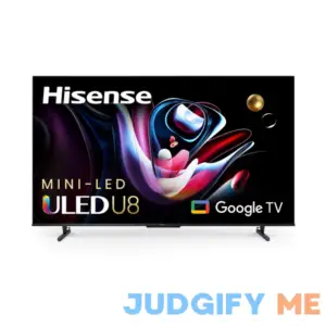 Hisense 65 inch Class U8 Series Mini-LED Uled 4K UHD Google Smart TV