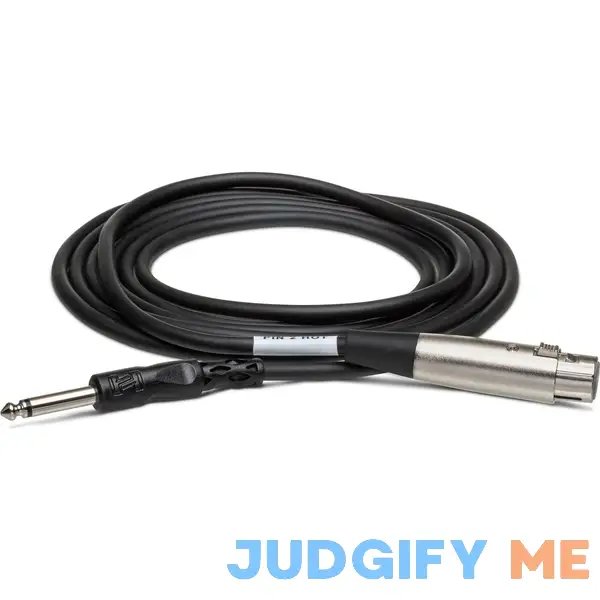 Hosa PXF-105 1/4" TS to XLR Female Unbalanced Interconnect Cable Hosa PXF-105 1/4" TS to XLR Female Unbalanced Interconnect Cable