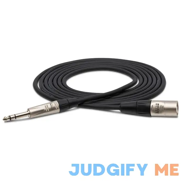 Hosa REAN 1/4" TRS to XLR3M Pro Balanced Interconnect Cable Hosa REAN 1/4" TRS to XLR3M Pro Balanced Interconnect Cable