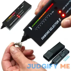 Hqdz High Accuracy Professional Diamond Tester Pen Jeweler Tool for Novice and Expert