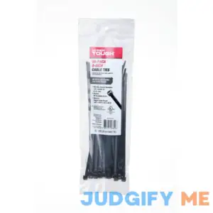 Hyper Tough 8 inch 75lb Cable Ties UV Resistant