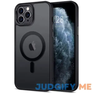 Hython Case for iPhone 11 Pro Max Case Magnetic Translucent Matte Phone Cases 6.5" [Compatible with MagSafe] Thin Slim Fit Shockproof Bumper Hard