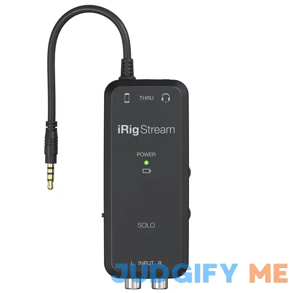 IK Multimedia iRig Stream Solo Audio Interface IK Multimedia iRig Stream Solo Audio Interface