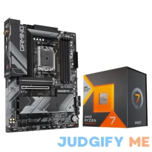 INLAND Micro Center AMD Ryzen 7 7800X3D 8-Core16-Thread Desktop Processor Bundle with GIGABYTE B650 AX AM5 DDR5 ATX Gaming Motherboard