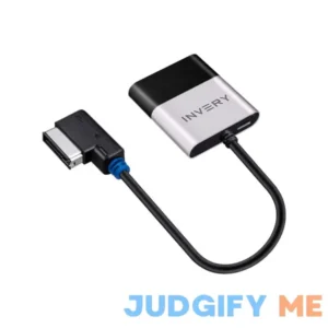 INVERY Airdual Bluetooth 5.0 aptX-HD Adapter Compatible for Audi MMI 3G AMI Music Interface